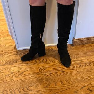 Sam Edelman knee high suede boots
